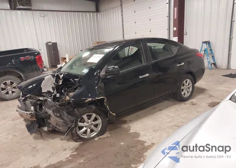 2012 Nissan Versa 1.6 Sl из США, поврежденный, VIN 3N1CN7AP1CL814316